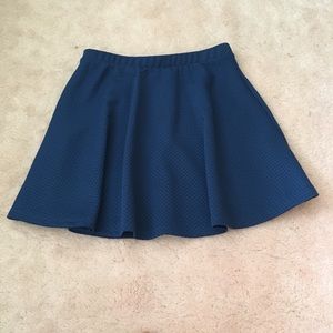 Navy Skater Skirt